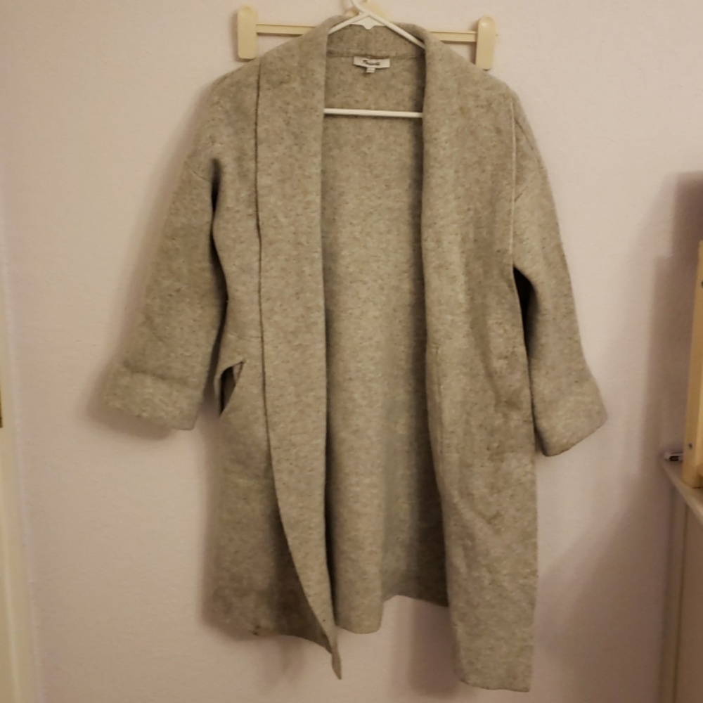 Madewell Long Sweater Coat